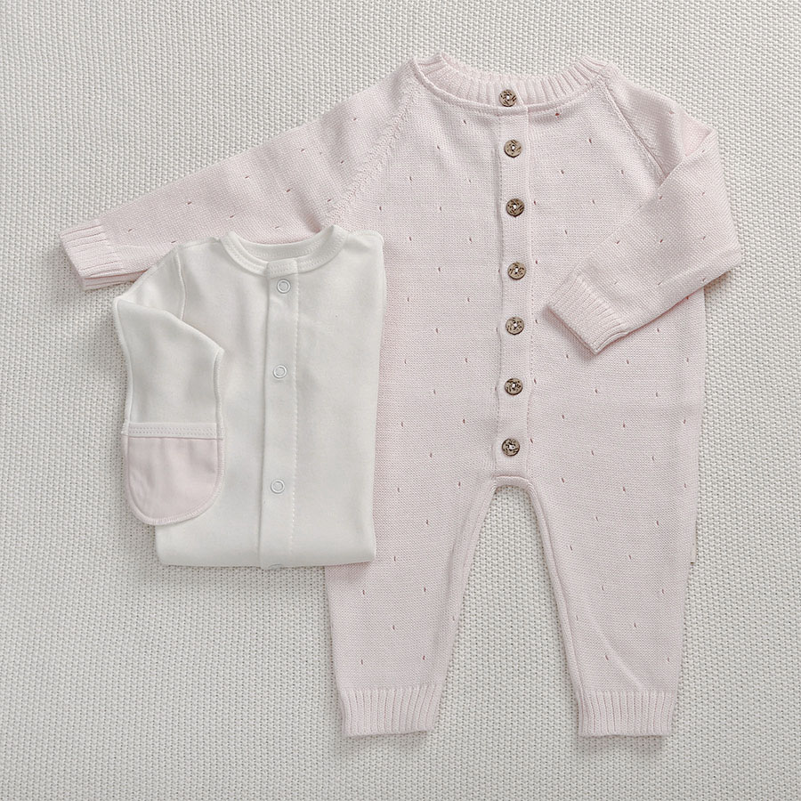 Комбинезон "Капелька" розовый фото 2