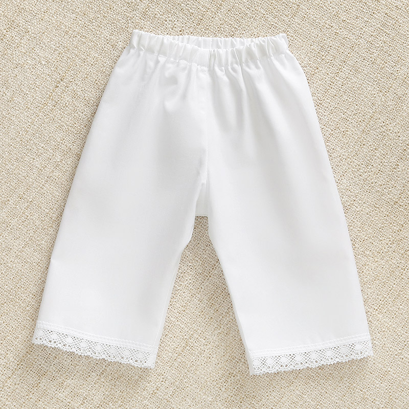 Штанишки с кружевом на подгузник фото 1