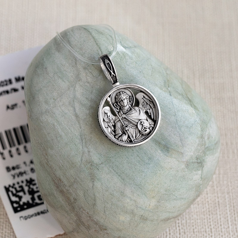 Ангел-хранитель арт.102.1.0028 серебро фото 2