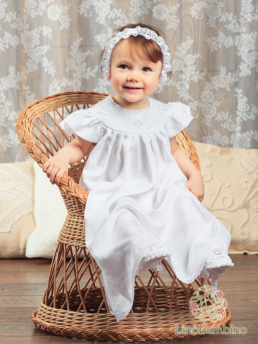 Платье "Дарья" для Крещения девочки фото 4