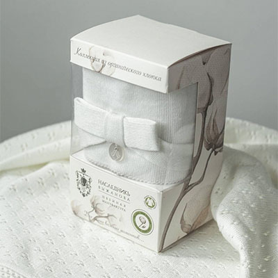 Фото товара "Пояс " Бант" экрю" из магазина ЛиноБамбино