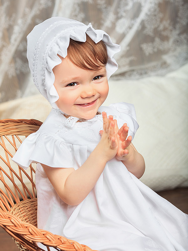 Набор для крещения девочки "Дарья" с полотенцем фото 2