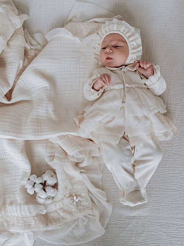 Комплект "Рюш" крем фото 3