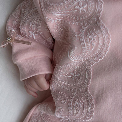 Фото товара "Комплект "Лея", розовый" из магазина ЛиноБамбино