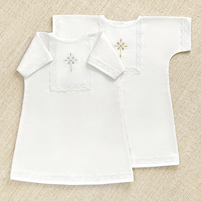 Фото товара "Крестильная рубашка "Светик" универсальная" из магазина ЛиноБамбино