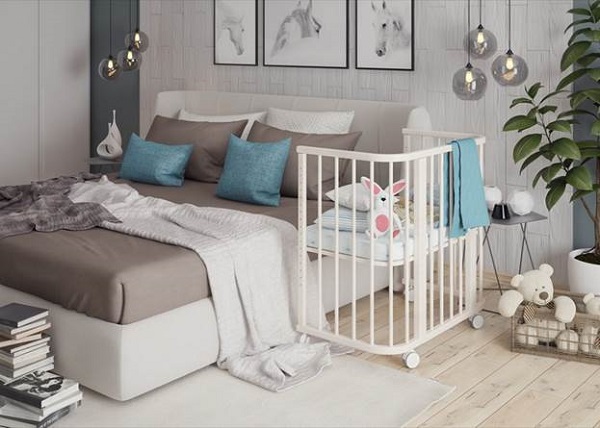 Кроватка для новорожденного должна быть практичной и безопасной