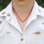Серебряный крестик 11173АКВ