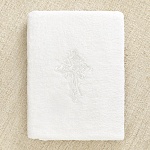 Крестильный набор "Кружевное перышко" с полотенцем