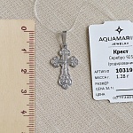 Серебряный крестик 10319АКВ