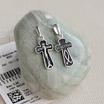 Крестик серебряный арт.101.1.0007