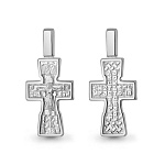 Серебряный крестик 14853АКВ