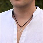 Серебряный крестик 20452АКВ