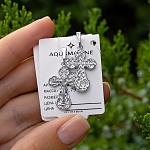 Серебряный крестик 14939АКВ