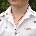 Серебряный крестик 11155АКВ