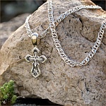 Серебряный крестик 8336ЕЛЗ