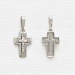 Золотой крестик 12538АКВ