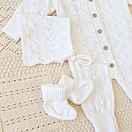 Комплект  "Нила" на выписку, белый