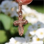 Золотой крестик 922246АКВ