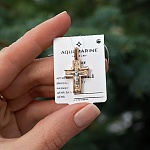 Золотой крестик 14811АКВ