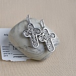 Серебряный крестик 14784АКВ