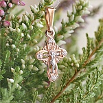 Золотой крестик 20477АКВ