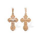 Золотой крестик 11003АКВ