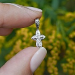Серебряный крестик 14687АКВ
