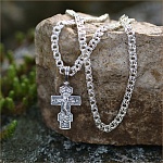 Серебряный крестик 3349ЕЛЗ