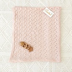 Плед "Нила",  светло-розовый