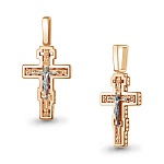 Золотой крестик 14869АКВ