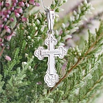 Серебряный крестик 11991АКВ