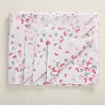Пеленка фланель "Россыпь бабочек"