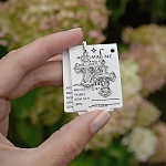 Серебряный крестик 11434АКВ