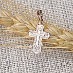 Золотой крестик 10804АКВ