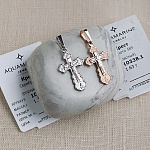 Золотой крестик 10338АКВ