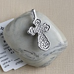 Серебряный крестик 14836АКВ, взрослый