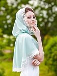 Церковный платок с капюшоном "Арина" женский