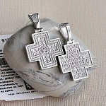 Крестик серебряный арт.910004, большой