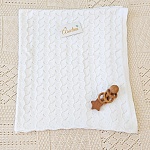 Плед "Нила",  белый