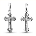 Серебряный крестик 11867АКВ