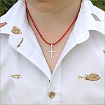 Серебряный крестик 11987АКВ