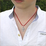 Серебряный крестик 11434АКВ