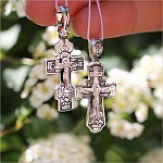 Серебряный крестик 3349ЕЛЗ