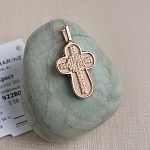 Золотой крестик 922801АКВ