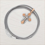 Золотой крестик 12152АКВ