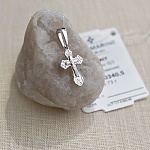 Серебряный крестик 10340АКВ