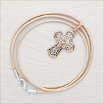 Золотой крестик 12694АКВ