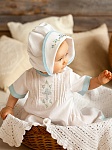 Платье "Незабудка" для Крещения девочки