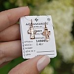 Золотой крестик 14599АКВ