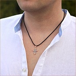 Золотой крестик 12152АКВ